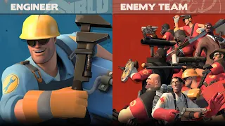 How To Fight Every Class In TF2 (As Engineer) (And Win!)