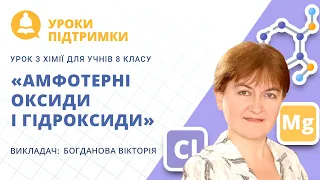 Урок з хімії «Амфотерні оксиди і гідроксиди» для 8 класу