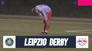 Knappes Stadtduell im Viertelfinale | 1. FC Lokomotive Leipzig - RB Leipzig (U19-Landespokal)