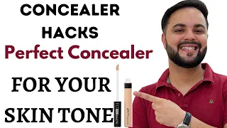 How to Choose Perfect Concealer Shade for your skin tone