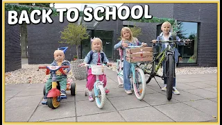 EERSTE SCHOOLDAG NA DE ZOMERVAKANTiE ( 2022) | Bellinga Vlog #2569