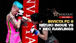 Full Fight | Mizuki Inoue CLASHES against Bec Rawlings | Invicta FC 6