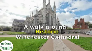 A walk around Winchester Cathedral - its history and treasures