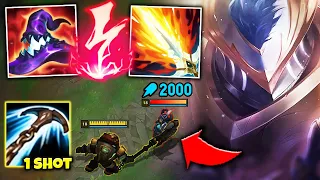 This AP Nautilus build deletes your entire health bar with one combo (MID LANE BULLY)