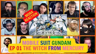 Mobile Suit Gundam -  Ep01 - The Witch from Mercury Reaction Mashup