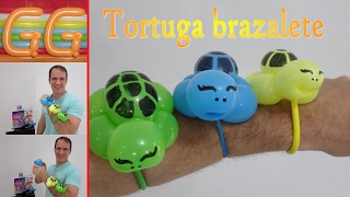 How to Make a Turtle Bracelet - One balloon Turtle - balloon twisting