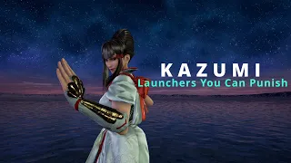 Tekken 7 Kazumi Punishment Guide: Launchers You Can Punish