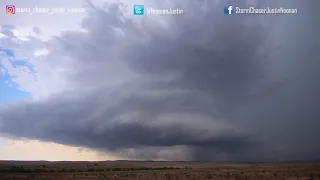 Picacho, New Mexico spectacular classic supercell and tornado!!