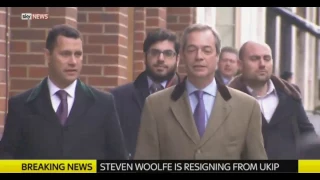 Steven Woolfe resigns from "ungovernable" UKIP