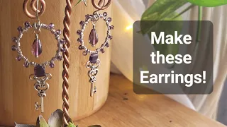 Make These Earrings! #craftalongwithvon