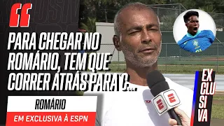 Endrick, seleção brasileira e mais: Romário ativa o ‘modo sincerão’ em exclusiva à ESPN