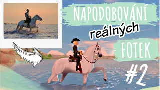 Napodobuju reálné fotky ve Star Stable!📸🐴|| NAPODOBOVÁNÍ FOTEK #2 || SSO česky