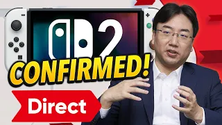 Switch 2 CONIFRMED; Reveal by March 2025!!! + Nintendo Direct in June