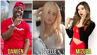 Jezelle Catherine vs Brianna Mizura vs Damien Prince |Lifestyle Comparison 2024 |RW Facts & Profile|