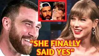 NEW UPDATE: TRAVIS KELCE REVEALS HE PROPOSED TO TAYLOR SWIFT AT DATE NIGHT IN LA YESTERDAY..