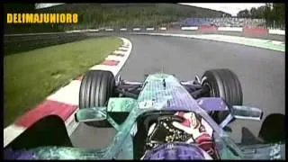 F1 2007 - Belgium FP3 - Rubens Barrichello Onboard Lap