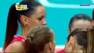 RÚSSIA X BRASIL - Mundial de Vôlei Feminino 2014 - 2ª FASE