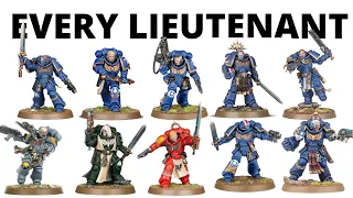 Ranking Every Space Marine Lieutenant in Warhammer 40K 10th Edition