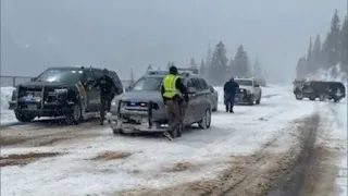 Colorado Department of Transportation snowplow driver helps catch criminal during snow storm closure