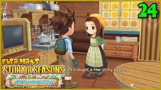 Story of Seasons A Wonderful Life - 24 - Tool Upgrades and Home Visits!