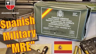 SPANISH Armed Forces MRE Review | COMBAT RATION Taste Test | Individual Meal Ready To Eat of Spain
