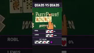 Craziest Poker Hands 2 #poker #pokershorts #shorts