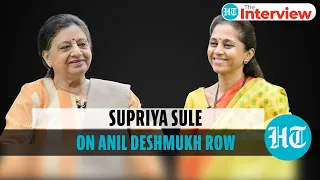'My state is getting a bad name': Supriya Sule on Anil Deshmukh controversy