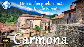 QUÉ VER en CARMONA, Cantabria 4K - Uno de los pueblos más bonitos de España