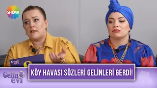 Elif gelinin, Gülhan geline "köy havası" sözleri ortamı gerdi! | Gelin Evi 857. Bölüm