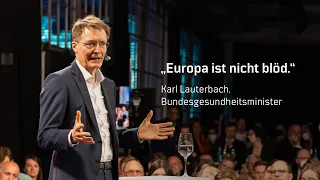 Karl Lauterbach über Europas Einheit in der Pandemie | EuroJam 2022