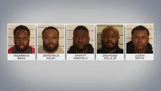 5 Memphis officers face several charges in death of Tyre Nichols