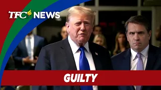 Trump found guilty in hush money case; Democrats welcome conviction | TFC News New York, USA