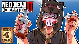 GANG AMBUSH & GETTING SUPER DRUNK! - RED DEAD REDEMPTION 2 - Ep. 4!