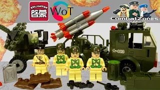 Военное Лего Конструктор Brick 812 Ракетная установка на русском языке