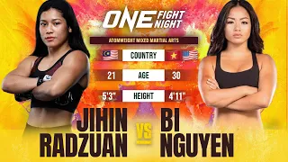 All-Action Women’s MMA Battle 👊 Jihin Radzuan vs. Bi Nguyen