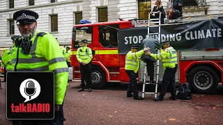 What did Extinction Rebellion's fake blood protest achieve?