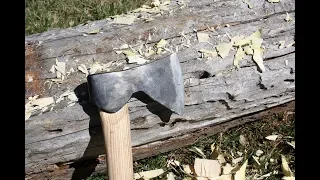 The simplest way to make a carving axe