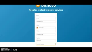 BitNovo - Register