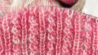 💥 Very beautiful mohair pattern, knitting a cardigan, sweaters, a simple knitting pattern