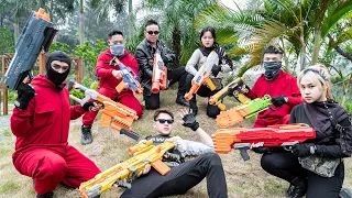 LTT Nerf War : Captain SEAL X Warriors Nerf Guns Fight Crime Group Dr Lee Mission Of Revenge