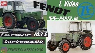 Restauration Fendt Farmer 103SA. / Teil 1  Kotflügel des Grauens!