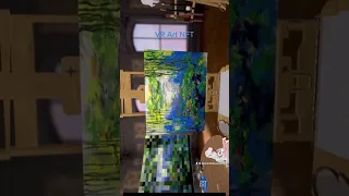 Attention NFT Art Collectors - VR Art NFT - Painting in Vermillion VR- Meta Quest 2 - Samantha