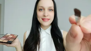 АСМР Макияж на Корпоратив/ASMR Makeup - Тихий голос/Шепот, Ролевая игра