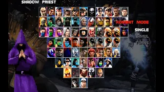 Mortal Kombat The Dragon Tournament - SHADOW PRIEST Gameplay Playthrough