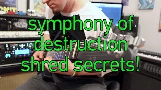 Megadeth Symphony of Destruction solo lesson Marty Friedman- Weekend Wankshop 186