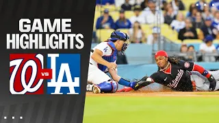 Nationals vs. Dodgers Game Highlights (4/16/24) | MLB Highlights