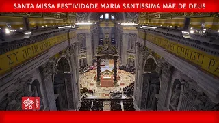 Papa Francisco - Santa Missa na festividade de Maria Santíssima 2019-01-01