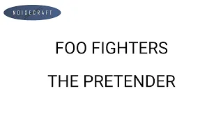 Foo Fighters - The Pretender Drum Score