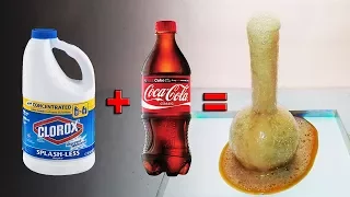 Coke and Pool Chlorine Reaction