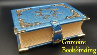 Field Grimoire Bookbinding for "Royal Knight-Mage Starswirl the Bearded" Cosplay